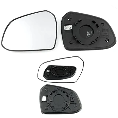 Image of Fits Hyundai I10 [ without Reapter Lamp ], For 2013 to 2018 Heated Base Convex Wing Mirror LEFT HAND (UK Passenger Side)