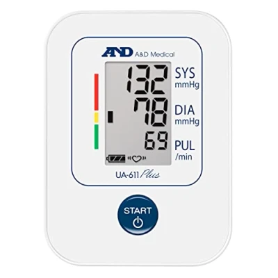 Image of A&amp;D Medical UA 611 Plus Blood Pressure Monitor with AFib Screening