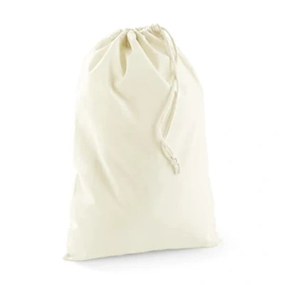 Image of Westford Mill W915 Recycled Cotton Stuff Bag Natural XS