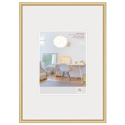 Image of walther Design Picture Frame Silver 59,4 x 84 cm (DIN A1)with Art Glass, New Lifestyle Plastic KVX684S