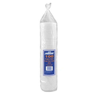 Image of CATERPACK BY ROBINSON YOUNG Sip Lid to fit 16oz Cups 100 Pack, cups.