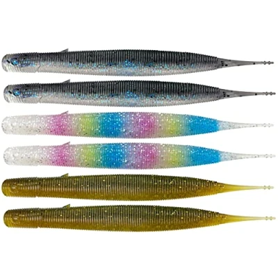Image of Savage Gear Gravity Stick 14cm 15g PinTail Sinking Ghost Mix 6pcs 72589