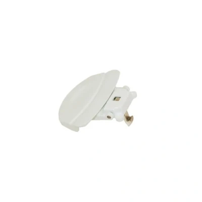 Image of White Door Handle Kit for Cda Washing Machine Equivalent to As0008102
