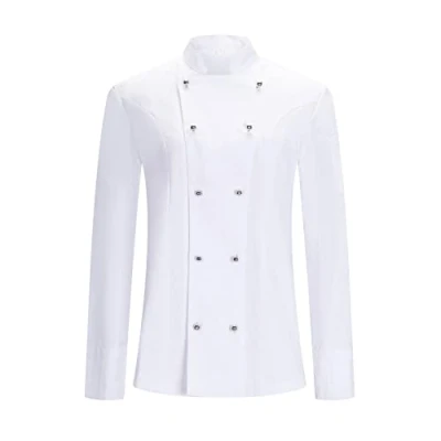 Image of MISEMIYA Women&#039;s Chef Jacket Woman Uniforms Kitchen Ref.848 Small, Jackets 848 White