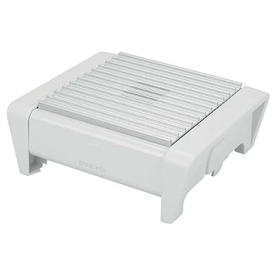 Image of Brabantia Food Warmer, 1 Burner White with Grey Grill