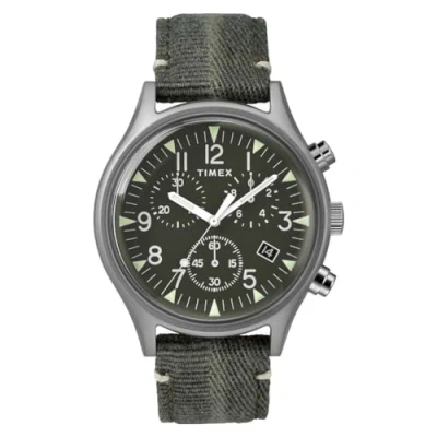 Image of Timex Men&#039;s Chronograph Quartz Watch with Fabric Strap TW2R68600