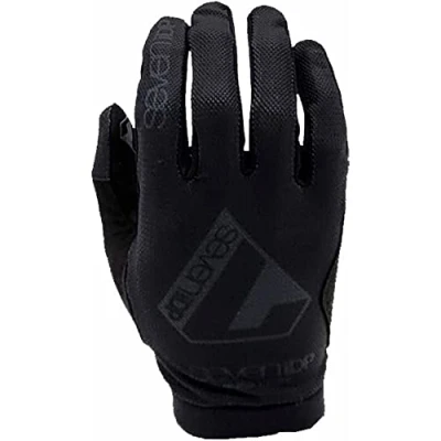Image of Seven iDP 7iDP Transition Full Finger MTB Cycling Gloves (Black, L)