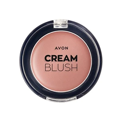 Image of Avon Cream Blush Classic Aura, Creamy, Lightweight and Easy to Blend Formula for a Natural Hint of Sheer Lip Cheek Colour