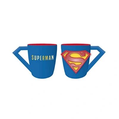 Image of Half Moon Bay DC Comics Shaped Mugs Superman Boxed Mug 500ml