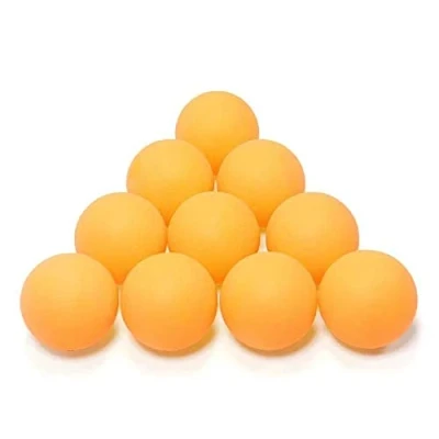 Image of 150 PCS Orange Table Tennis Balls Yellow Ping Pong Bulk Halloween Christmas Decorations 40mm Perfect for Advanced, Training, Adults &amp; Children Games Not suitable professional athletes
