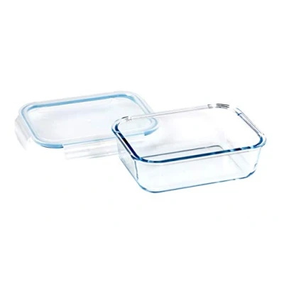 Image of Wiltshire 1500ml Rectangular Glass Storage Container (No dividers), 48157
