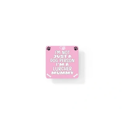Image of Lurcher Coaster Gift I&#039;m Not Just A Dog Person Mummy Novelty Cute Pet Owner Mug Cup Present