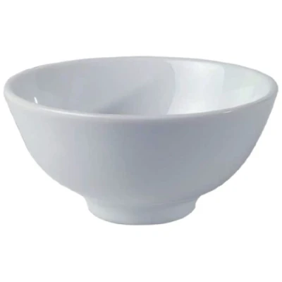 Image of Oriental Rice Bowl Colour: White. Diameter: 115mm. Capacity: 220ml. Box quantity: 24.