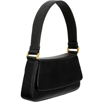Image of Time Resistance Leather Handbag Full Grain Purse for Women Shoulder Bag