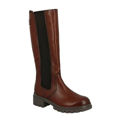 Image of TOM TAILOR Women&#039;s 4294201 Knee High Boot, Brandy, 5 UK