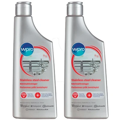 Image of Wpro Original Stainless Steel Polish Cleaner Cream (250ml, Pack of 2)