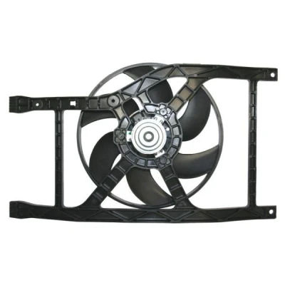 Image of 51879492 Cooling fan NRF 47646 300mm 12V 65W with radiator shroud FIAT: 500 Hatchback, C Convertible, Panda III Hatchback