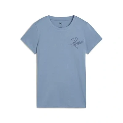 Image of ESS Script Tee Cool Blue