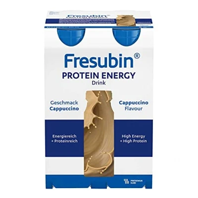 Image of Fresenius Kabi FRESUBIN Protein Energy Drink Cappucc. Bottle, 4 x 200 ml Pack of 1 Kg