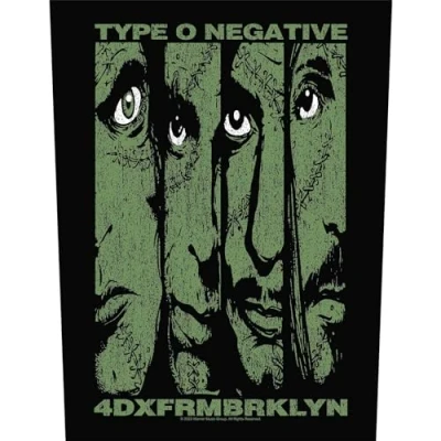 Image of Type O Negative Back Patch # 5 4DXFRMBRKLYN 36 x 29 cm