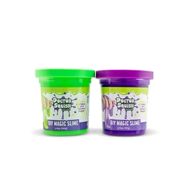 Image of Doctor Squish Magic Slime Blister Pack Purple 100g