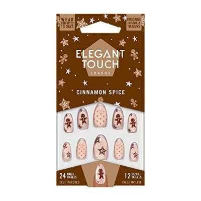 Image of Elegant Touch ET Luxe Looks Cinnamon Spice, Brown/Pink, One Size