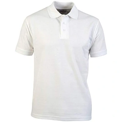 Image of Absolute Apparel Mens Precision Polo (6XL) (White)