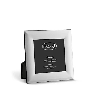 Image of Edzard photo Frame Gela for 5x5 inch (13x13cm), silver plated, tarnish protected