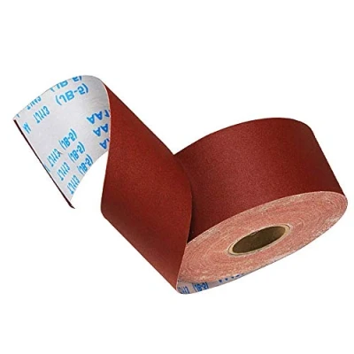 Image of 1m x 100mm Sandpaper Roll 240 Grit Abrasive Sanding Polishing Tools for Metal and Wood