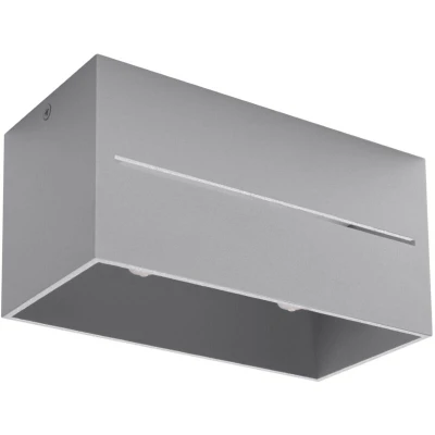 Image of Lobo 2 Light Ceiling Grey, GU10