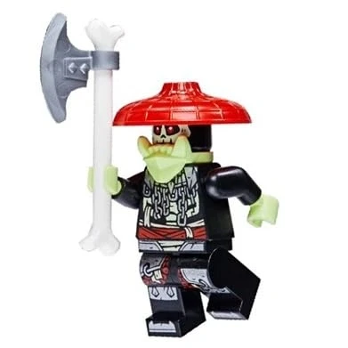 Image of LEGO Ninjago: Bone Hunter Minifigure with Axe