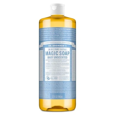 Image of Dr Bronner&#039;S Baby Castile Liquid Soap 1 x 946ml