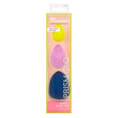 Image of Prism GLO Collection: Perfect Blend Sponge Trio Set 3 sponges REAL TECHNIQUES