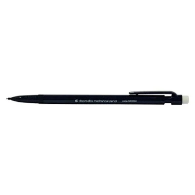 Image of 5 Star Office 940694 0.7 mm Refillable HB Mechanical Pencil Black (Pack of 10)