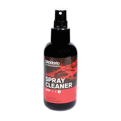 Image of Planet Waves PW PL 03 Shine Guitar Spray, Black, 4oz