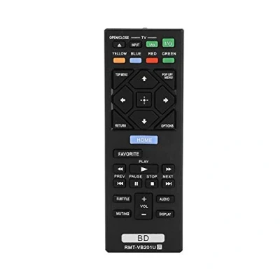 Image of Replacement Remote Control for Blu Ray DVD, Ray, More than 8m Distance BDP S3700 BX370 S1700