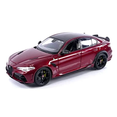 Image of Bburago B18 11048 Alfa Romeo Rosso GTA Super Car 1:18 Scale Die cast Vehicle