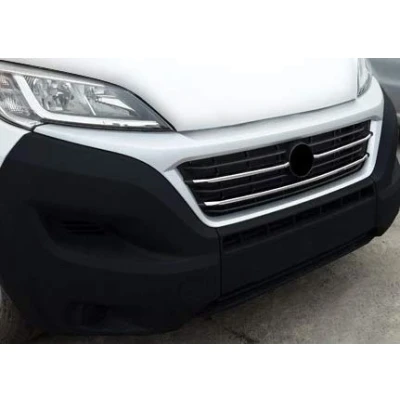 Image of Chrome Front Grille Trims To Fit Ducato (2014 2021)