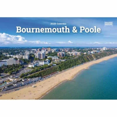 Image of Bournemouth &amp; Poole A5 Calendar 2026