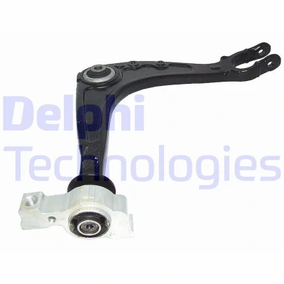 Image of 9650254880 Suspension Arm DELPHI TC2140 without ball joint Trailing Cast Steel PEUGEOT: 508 I Saloon, 407 SW