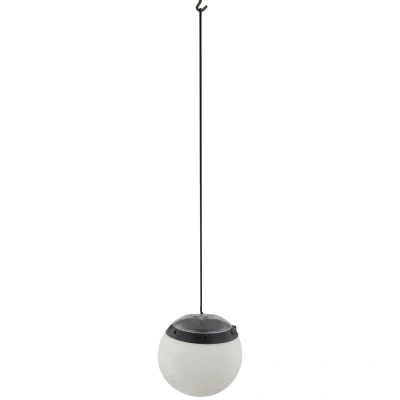 Image of Lindby LED outdoor hanging light Eleia, RGBW, 20 cm, rechargeable battery
