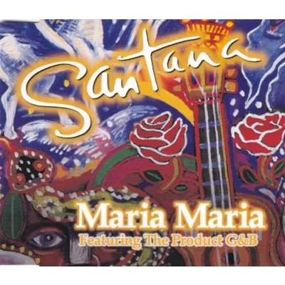 Image of Santana Maria 2000 UK CD single 74321769372