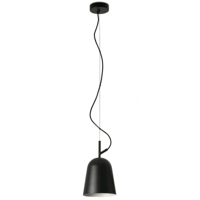 Image of Studio 16cm Dome Pendant Ceiling Light Matt Black