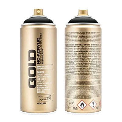 Image of Montana Cans 285332 Spray Can Gold, Gld400, 7090, 400 ml, Coke