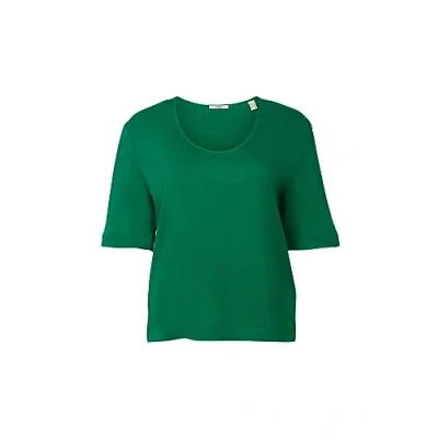 Image of ESPRIT Women&#039;s 073ee1k302 T Shirt, 300/Dark Green, XXL