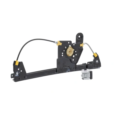 Image of 8200028068, 8201010921 Window regulator VALEO 850801 Right Rear electric without motor with comfort function RENAULT: MEGANE 2