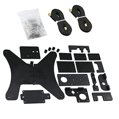 Image of HoCenWay 3D Printer Updated Aluminum BLV Ender 3 Pro Upgrade Kit Y Carriage Plate Belt Screws, Not Including MGN12 Linear Rail (Ender Without Rails)