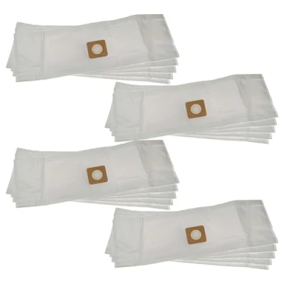 Image of vhbw 20 x Vacuum Cleaner Bags Replacement for Bosch 2609256F33 Cleaners Micro Fleece, 85 cm 22.75 cm, White
