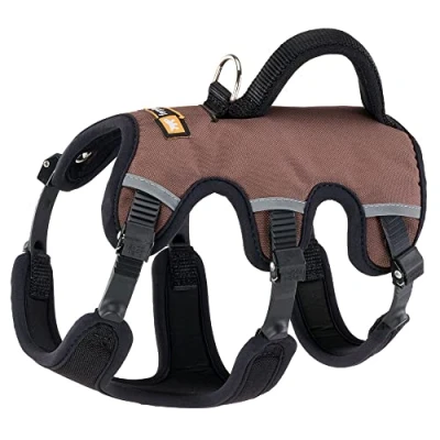 Image of dog Harness ERGOTREKKING XS, Adjustable, Six Fastening Points with Micro Regulation, Soft padding, Reflective, for small