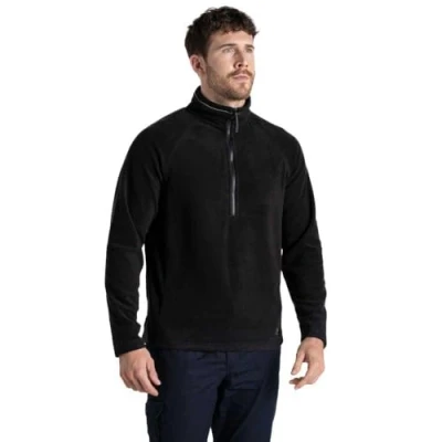 Image of Craghoppers Unisex Expert Corey 200 Half Zip Fleece, Black, S
